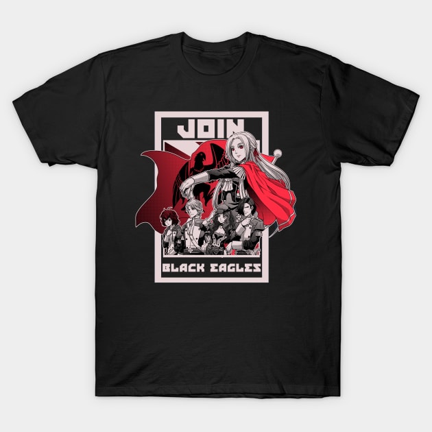 Black eagles shirt best sale